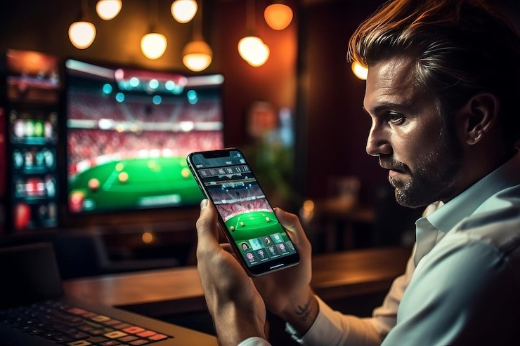 Ilustrasi keamanan data dan privasi pengguna dalam platform perjudian online